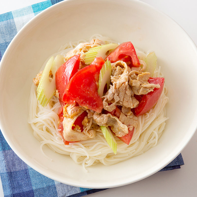 豚しゃぶトマト麺