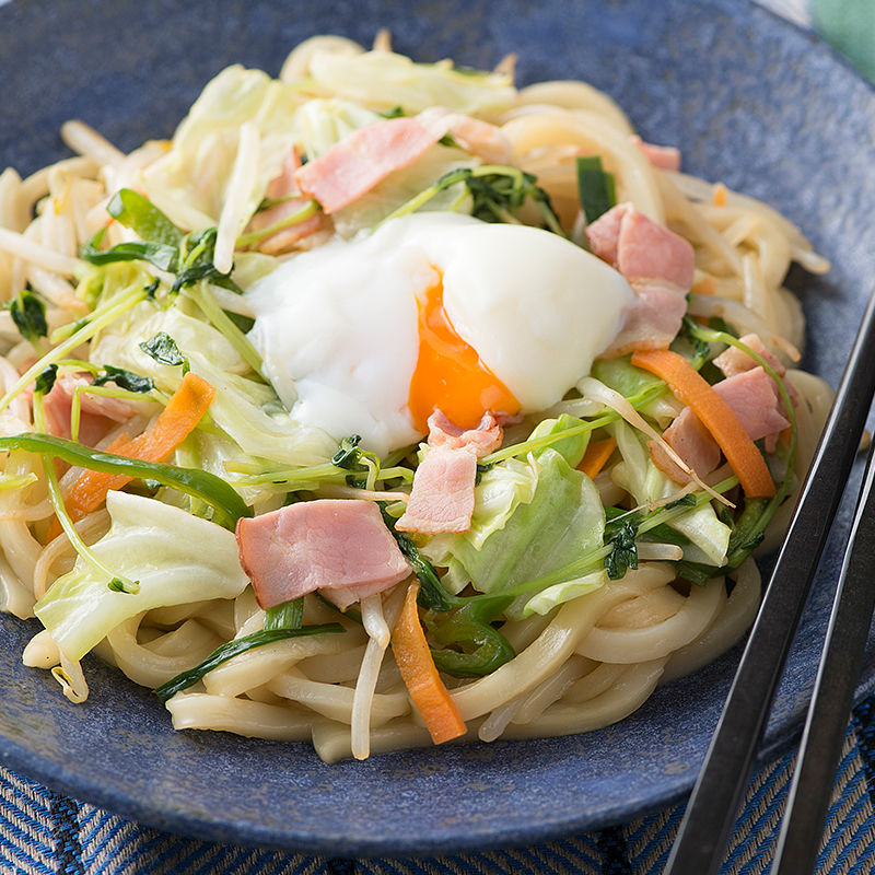 レンチン野菜うどん