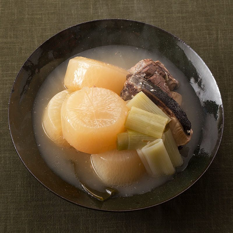 ぶり大根　塩麹煮