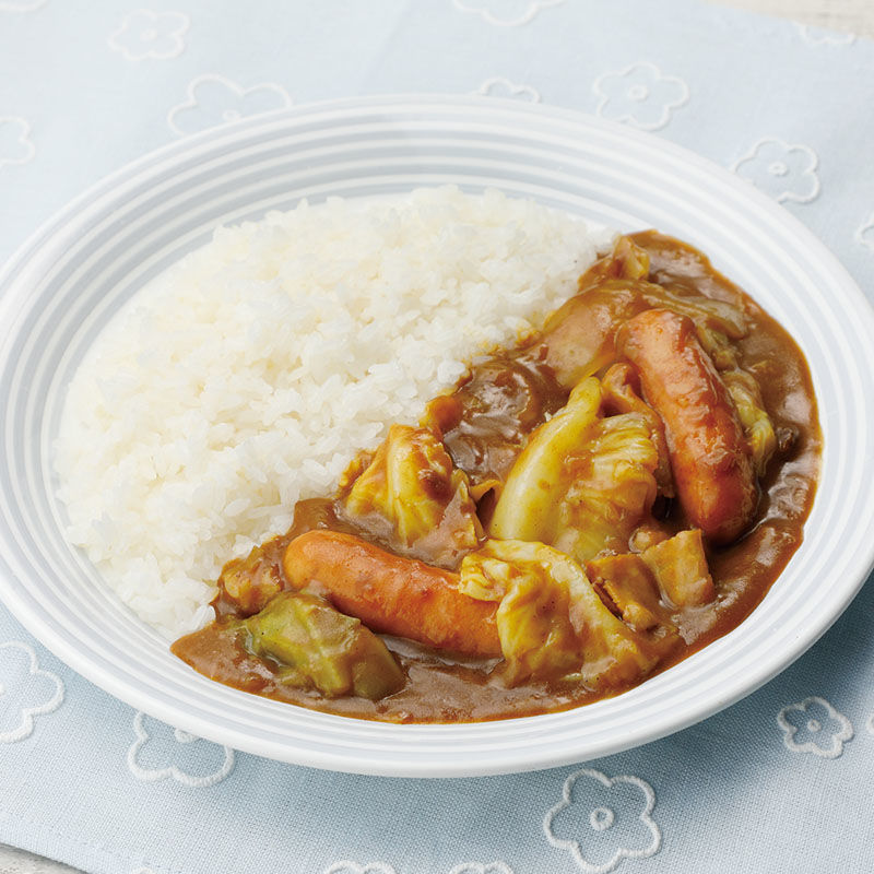 キャベツもりもりカレー