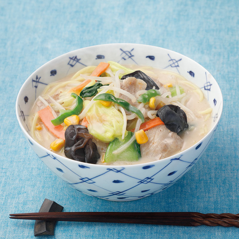 野菜をおいしく食べるちゃんぽん
