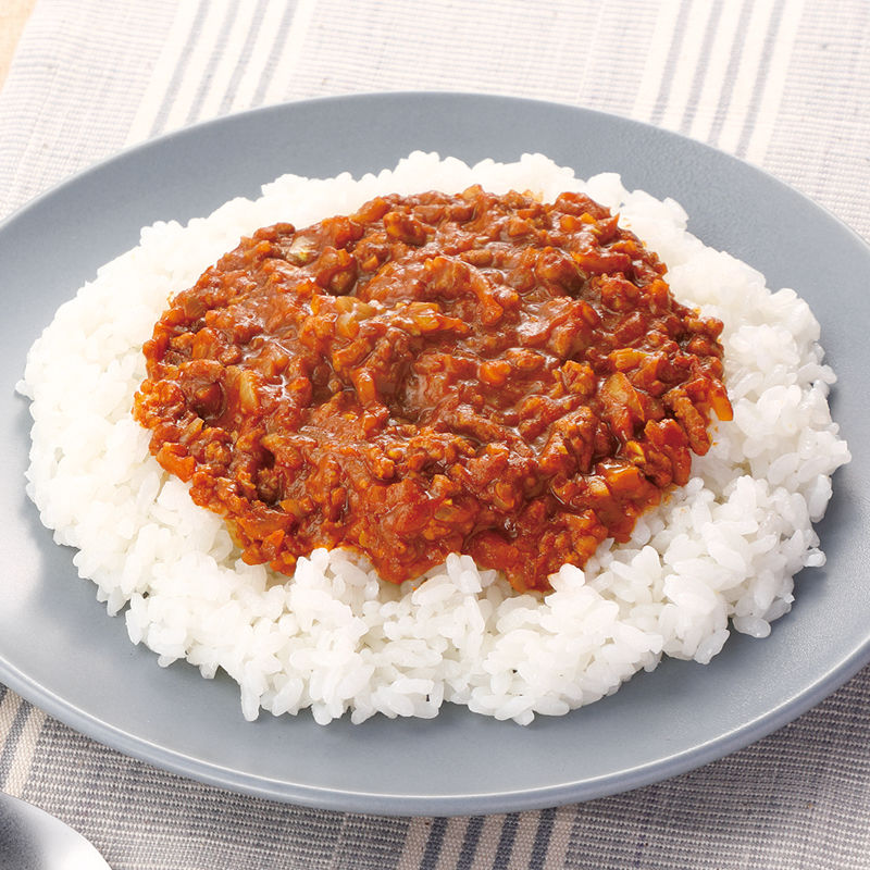 調味料で旨味アップキーマカレー