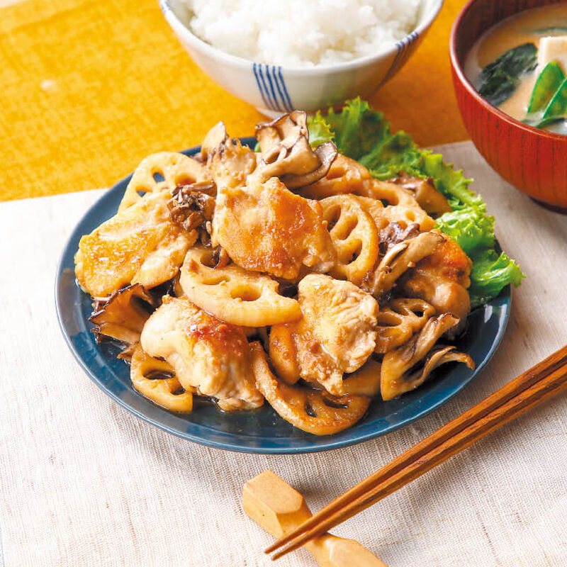 若鶏のカンタン酢味噌焼き