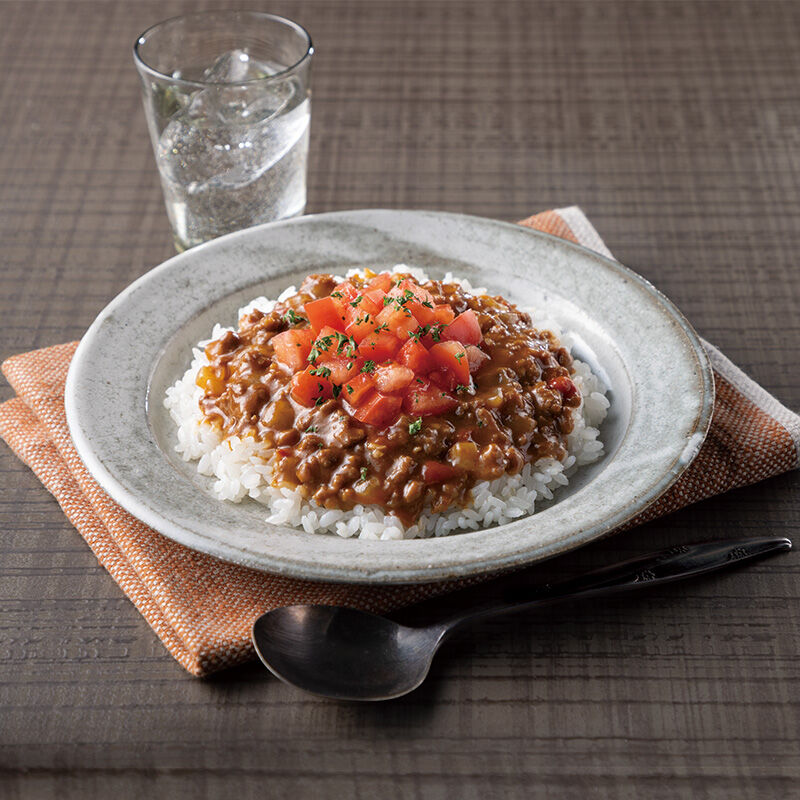 木熟トマトたっぷりカレー