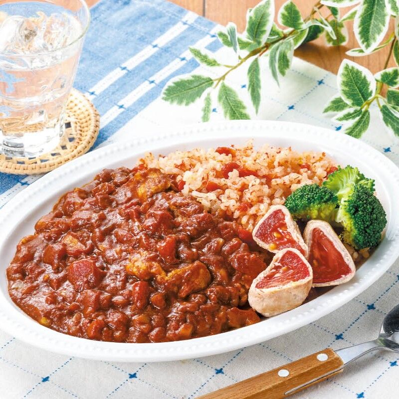 たっぷりトマトカレー