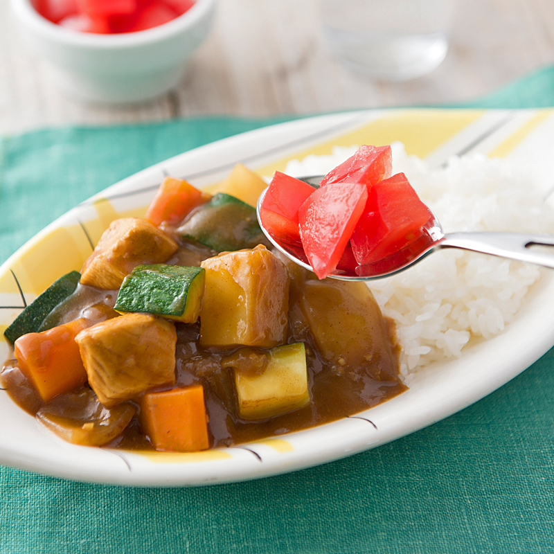 夏のさっぱりカレー