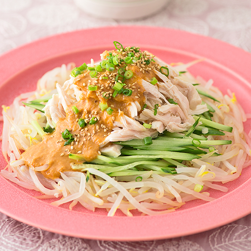 コチュジャン風味の棒々鶏