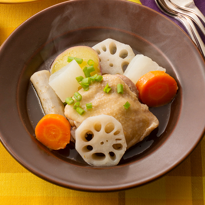 鶏肉と根菜の煮こみ