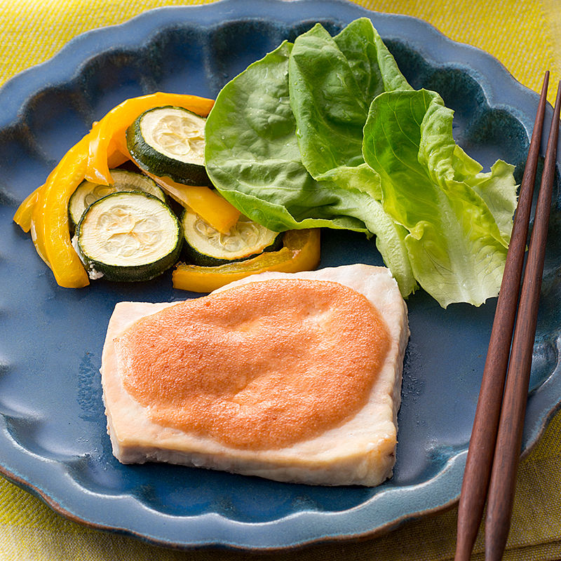 めかじきの明太マヨ焼き