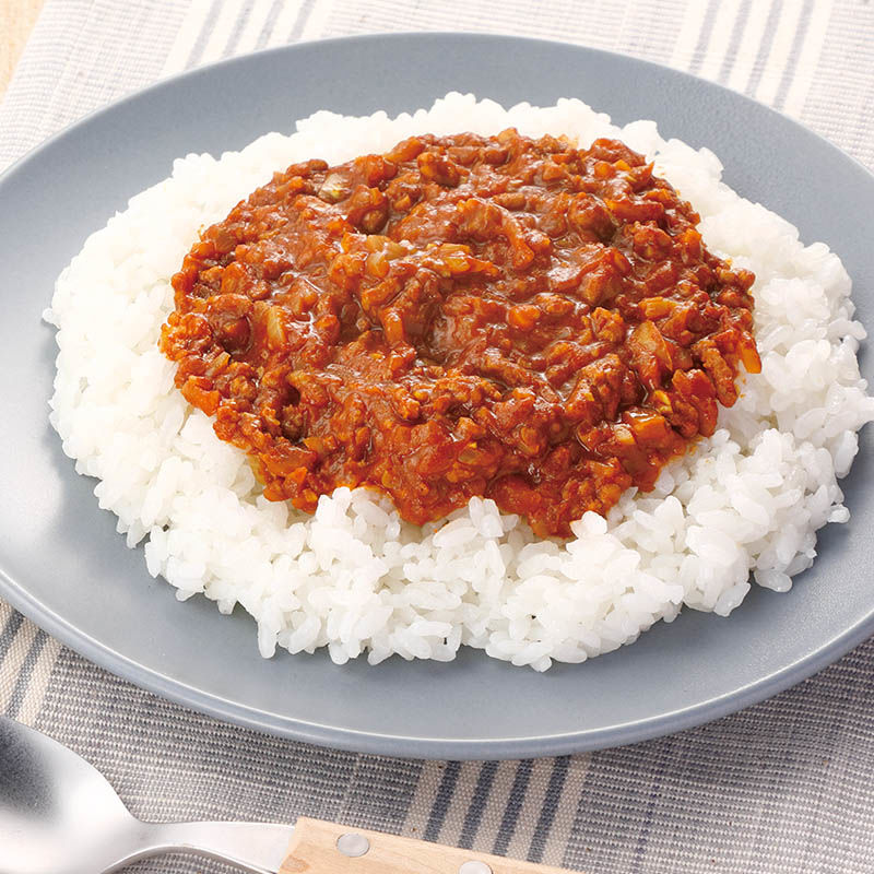 調味料で旨味アップキーマカレー